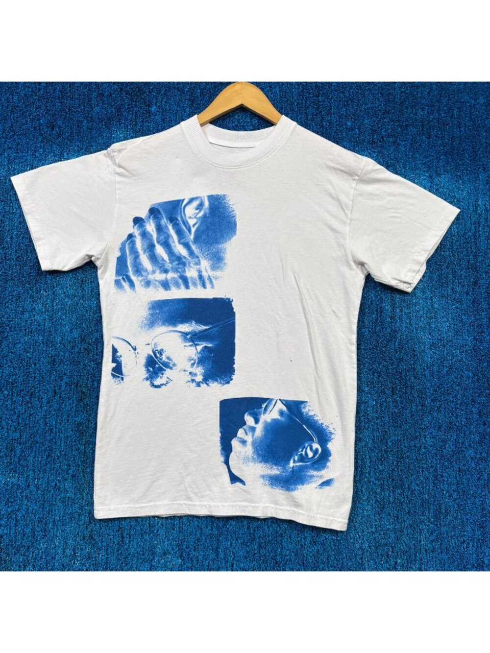 Kid Cudi Mr Wonderful Rap White T-Shirt Size Small